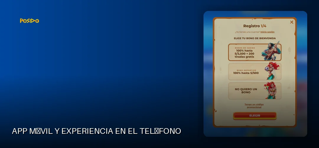 App móvil y experiencia en el teléfono
